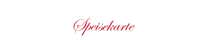 Speisekarte